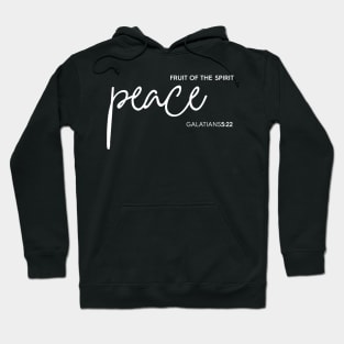 Peace Fruit of the Spirit Christian T-Shirt, T-Shirt, Faith-based Apparel, Women's, Men's, Unisex, Hoodies, Sweatshirts Hoodie